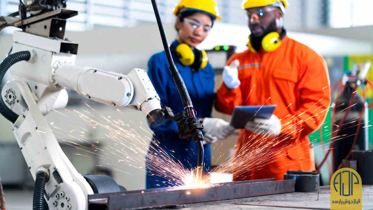 جوشکاری رباتیک | آلیاژ جوش پارسه (AJP Welding)