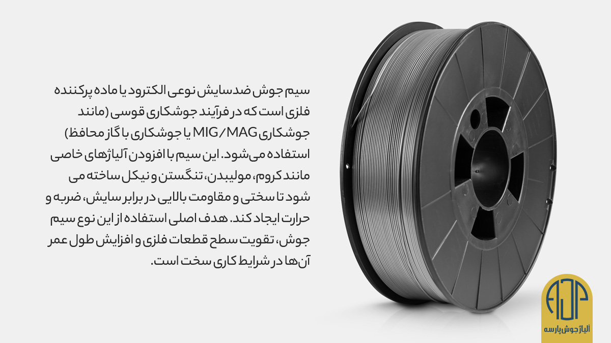 سیم جوش ضدسایش | آلیاژ جوش پارسه