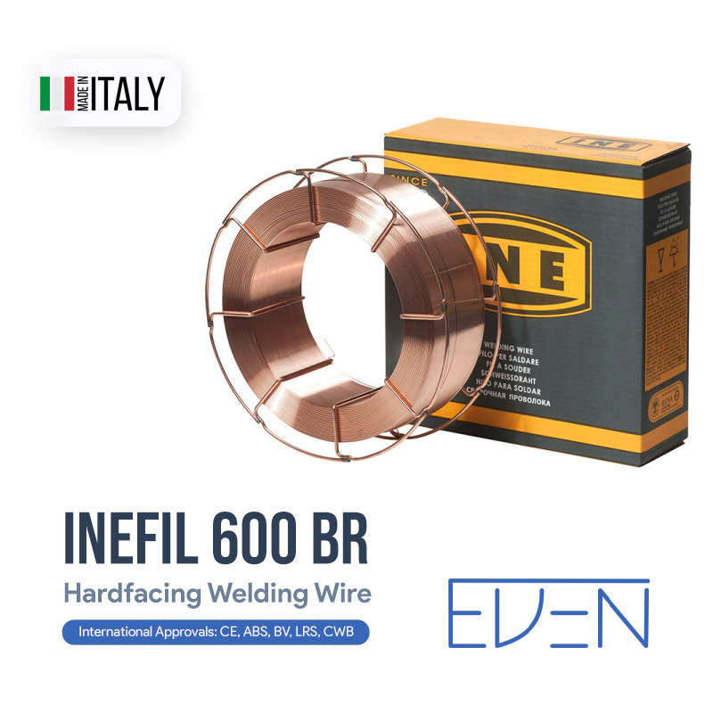 سیم‌جوش ضدسایش سخت‌کاری INEFIL 600 BR (EN 14700: S Fe8)